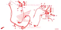 COMMODO   LEVIER   CABLE pour Honda PCX 125 de 2015