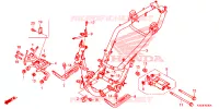 CADRE pour Honda PCX 125 de 2017