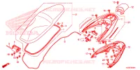 SELLE pour Honda PCX 125 de 2017