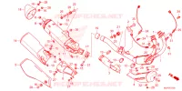 SILENCIEUX D'ECHAPPEMENT pour Honda NT 1100 de 2025