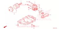 CARTER   POMPE   FILTRE A HUILE pour Honda FORZA 750 de 2025