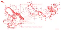 COUVERCLES LATERAUX pour Honda FORZA 750 de 2025