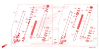 FOURCHE pour Honda FORZA 750 de 2025