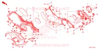 COUVERCLES LATERAUX pour Honda FORZA 750 de 2025