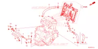 FLEXIBLE DE RADIATEUR/TUYAU D'EAU pour Honda REBEL 1100 DCT de 2025