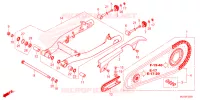 BRAS OSCILLANT pour Honda REBEL 1100 TOURING de 2025