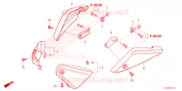 COUVERCLE LATERAL DE FILTRE A AIR pour Honda REBEL 1100 TOURING de 2025