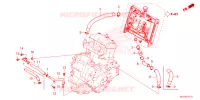 FLEXIBLE DE RADIATEUR/TUYAU D'EAU pour Honda REBEL 1100 TOURING de 2025