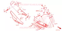 SILENCIEUX D'ECHAPPEMENT pour Honda NX 500 de 2025