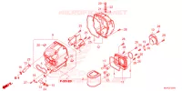 FILTRE A AIR pour Honda NX 500 de 2025