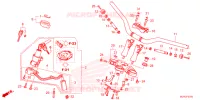 GUIDON   TE DE FOURCHE pour Honda NX 500 de 2025