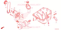 CARTER   POMPE   FILTRE A HUILE pour Honda CBR 500 R de 2025