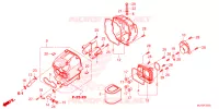 FILTRE A AIR pour Honda CBR 500 R de 2025