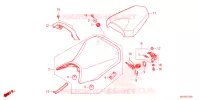 SELLE pour Honda CBR 500 R de 2025