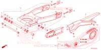 BRAS OSCILLANT pour Honda CBR 500 R de 2025