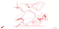 SELLE pour Honda CBR 500 R de 2025