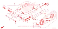 BRAS OSCILLANT pour Honda REBEL 500 TOURING de 2025