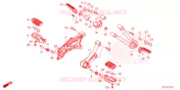 REPOSE PIED pour Honda REBEL 500 TOURING de 2025