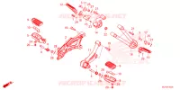 REPOSE PIED pour Honda REBEL 500 TOURING de 2025