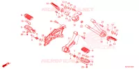 REPOSE PIED pour Honda REBEL 500 TOURING de 2025
