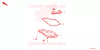 CARTER   POMPE   FILTRE A HUILE pour Honda PIONEER 1000-3 EPC de 2025