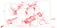 CORPS DE PAPILLON pour Honda PIONEER 1000-3 DELUXE de 2025