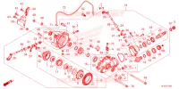 ENGRENAGE FINAL AVANT pour Honda PIONEER 1000-3 DELUXE de 2025