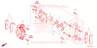 ETRIER DE FREIN AVANT pour Honda PIONEER 1000-3 DELUXE de 2025