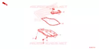 CARTER   POMPE   FILTRE A HUILE pour Honda PIONEER 1000-5 DELUXE de 2025