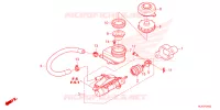 MAITRE CYLINDRE DE FREIN AVANT pour Honda PIONEER 1000-3 TRAIL de 2025
