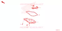 CARTER   POMPE   FILTRE A HUILE pour Honda PIONEER 1000-3 FOREST de 2025