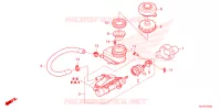 MAITRE CYLINDRE DE FREIN AVANT pour Honda PIONEER 1000-3 FOREST de 2025