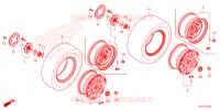 ROUE ARRIERE pour Honda PIONEER 1000-3 FOREST de 2025