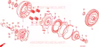 EMBRAYAGE(2) pour Honda MONKEY 50 de 1979