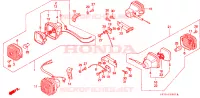 CLIGNOTANT(E/SD) pour Honda MT 50 de 1993
