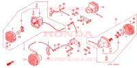 CLIGNOTANT(H) pour Honda MT 50 de 1990