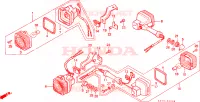 CLIGNOTANT(7) pour Honda XLS 125 de 1985