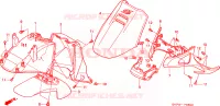 CARENAGE AVANT pour Honda BALI 50 MOPED de 1998