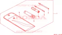 OUTIL pour Honda BALI 50 MOPED de 1998