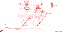 RESERVOIR D'HUILE pour Honda BALI 50 MOPED de 1998