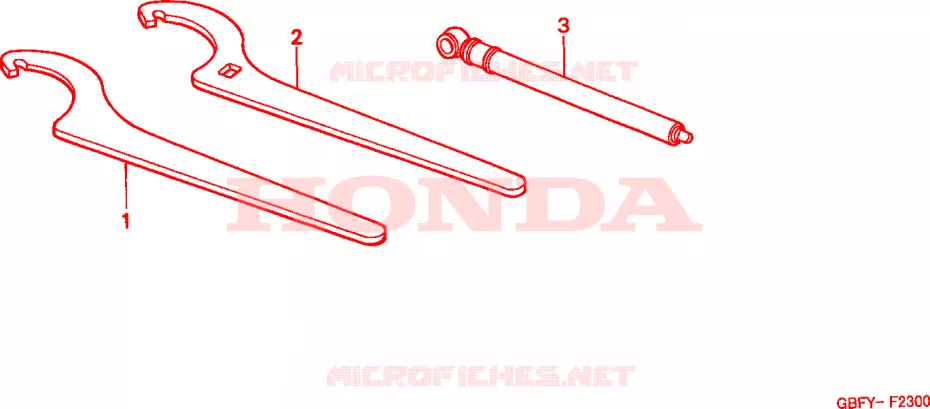 OUTIL Honda MOTO 80 CR 2002  CR80RB2