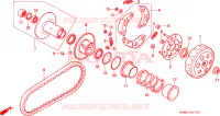 EMBRAYAGE pour Honda SFX 50 de 1995