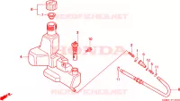 RESERVOIR D'HUILE pour Honda SFX 50 de 1995