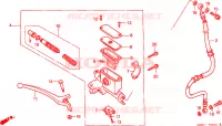 MAITRE CYLINDRE FREIN AV.(1) pour Honda SFX 50 de 1998