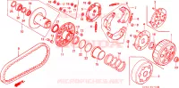EMBRAYAGE pour Honda NH 80 de 1993