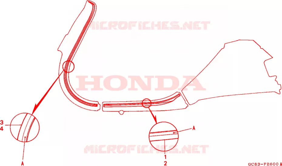 RAYURE(1) Honda SCOOTER 50 LEAD 1990  NH50MSL