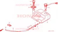 RESERVOIR D'HUILE pour Honda NH 80 de 1994