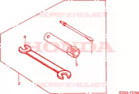 OUTIL pour Honda SKY 50 de 2000
