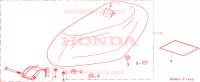 SELLE pour Honda SKY 50 de 2000