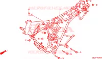 CADRE pour Honda NSR 50 de 1995